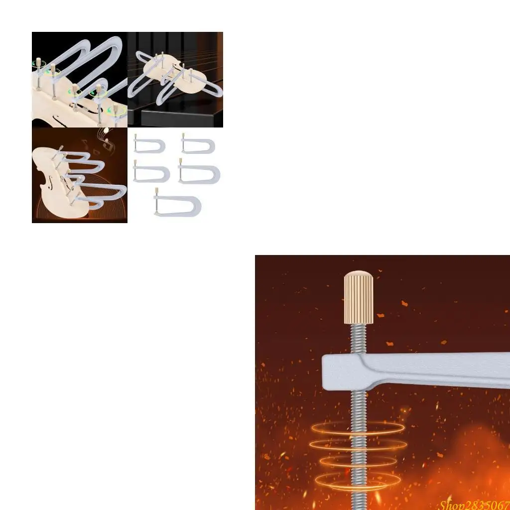 

Надежный инструмент для склеивания задней пластины панели скрипки для профессиональных скрипачей, струнных музыкантов, 831F