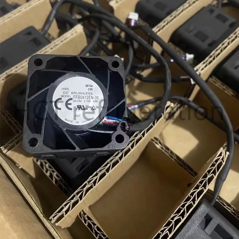 Brand New Original FFB0412EN-00 DC12V 2.1A 40*40*28mm Server power supply high air volume cooling fan