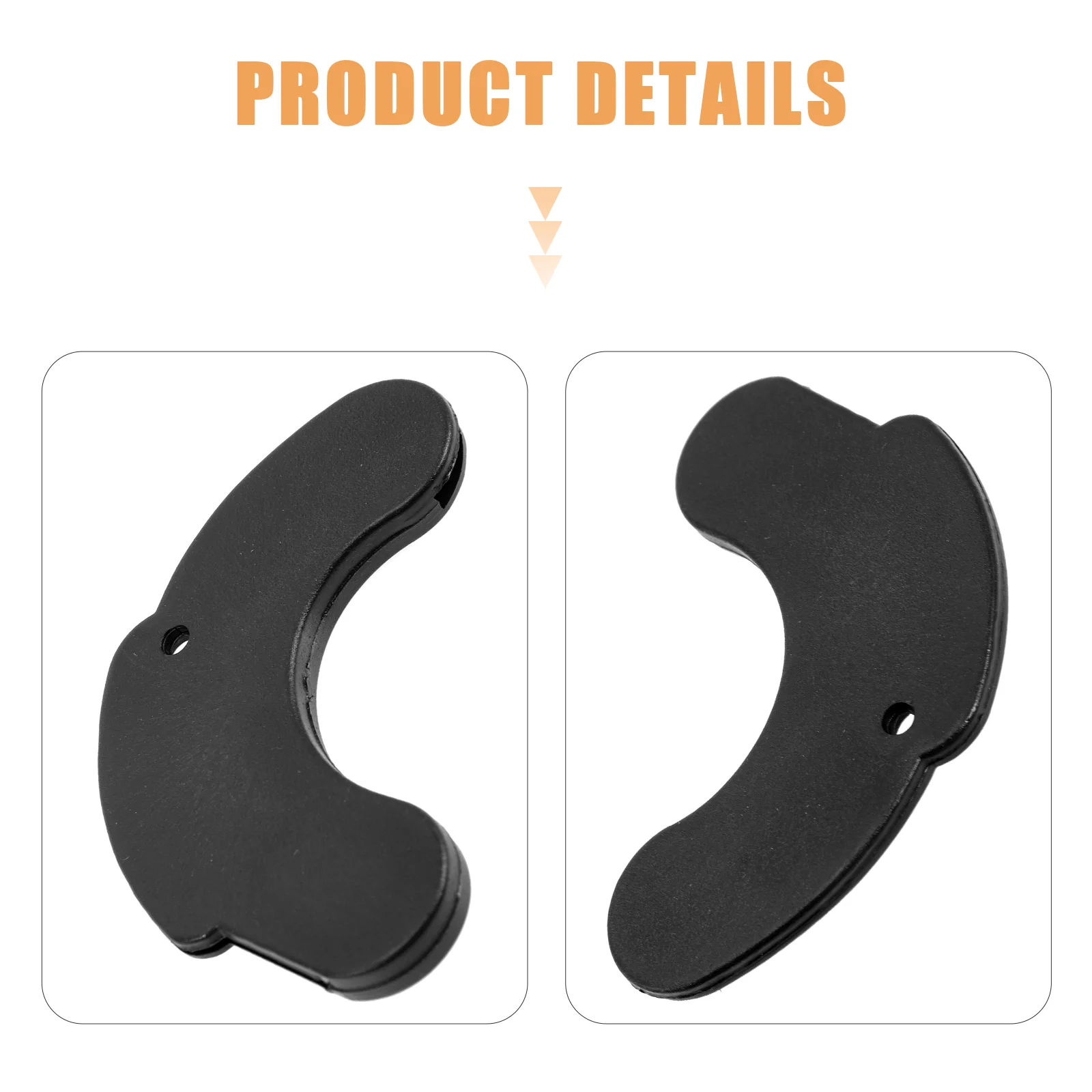 6 Pairs Simple Design Dumbbell Pads Belt Squat Attachment for Rack Useful Holder Weight Rubber Deadlift Jack Lifting Weights