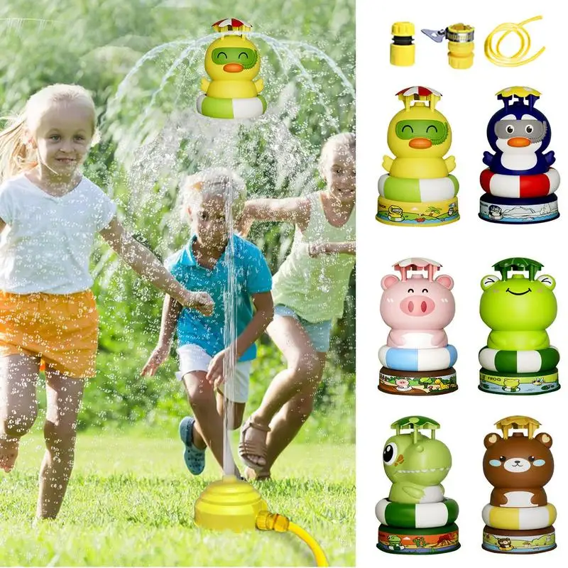 

Rocket Sprinkler toy Pool Party Fun Rocket Launch Spray Toy Outdoor Rocket Water Pressure Lift Sprinkler Toy For Outdoor Play