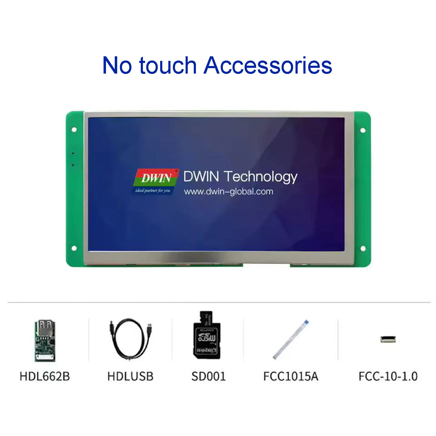 yuxian DMG80480C070_04WTC DMG80480C070-04WN WTR 7 Zoll TFT 800*480 LCD Display RS232 TTL HMI Kommerziellen Touch Panel Bildschirm Smart UART 3