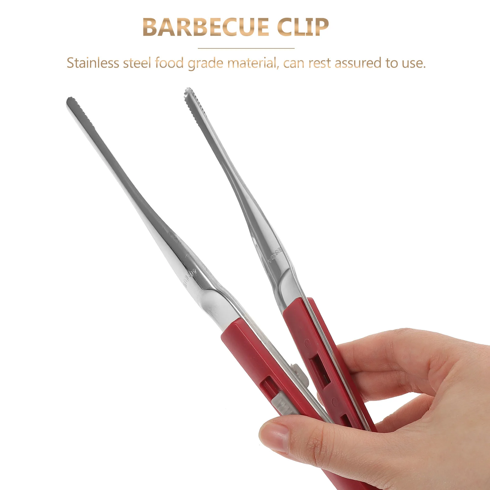 

Stainless Steel Barbecue Clip Food Tong Kitchen Tong Cooking Grill Tongs Anti-Scalding Bbq Tools Grill Tongs Barbecue Clamp