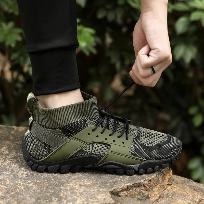 Hiking Shoes for Men Sports Shoes for Men Water Trekking Shoes Men Outdoor Hiking Boots Non-slip Climbing Hiking Shoe