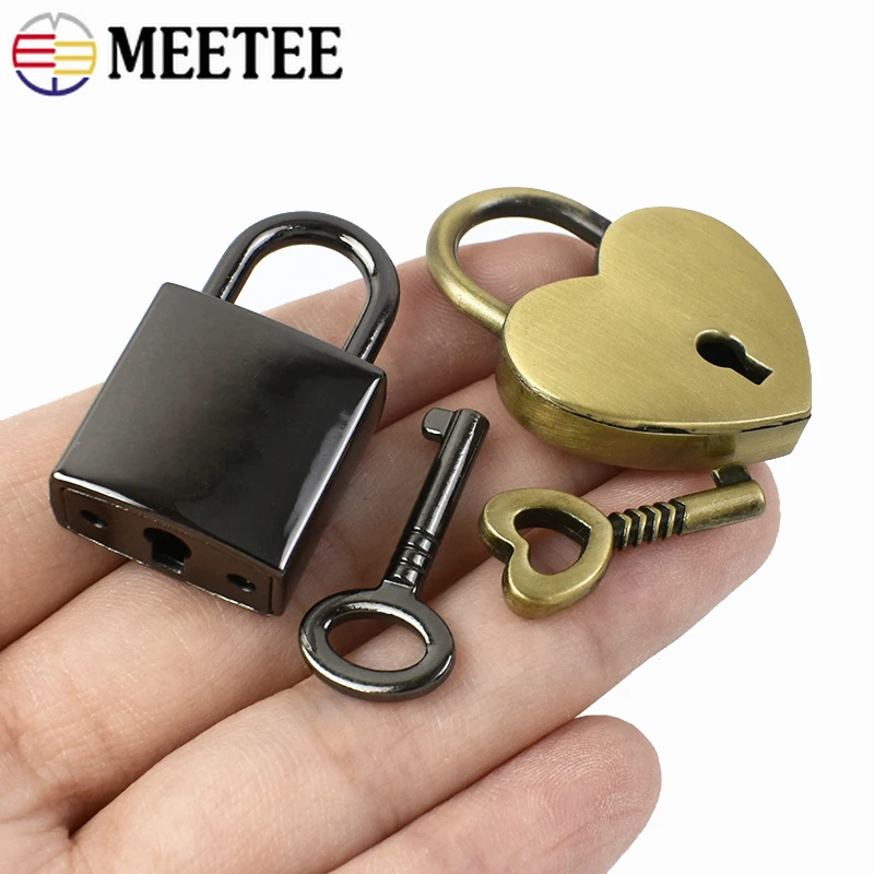 

2/5Set Metal Bag Lock Buckle for Handbag Purse Turn Twist Clasp Padlock Jewelry Gift Box Decor Buckles DIY Hardware Accessories