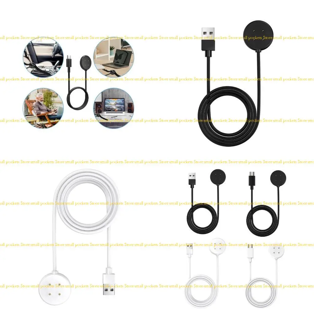 

R1WD Power Supply Adapter USB Charging Cable Stand for Pixel Watch 2