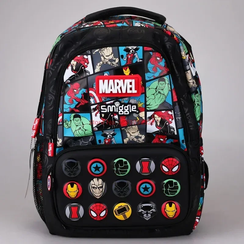 Marvel Spider-man plecak dla dzieci Smiggle Wheel tornister plecak dziecięcy torby na kółkach prezenty na gorąco