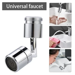 720 Rotatable Tap Aerator Splash-proof Faucet Sprayer Head Water Saving Plastic Splash Tap Head Wash Basin Tap Extender Adapter