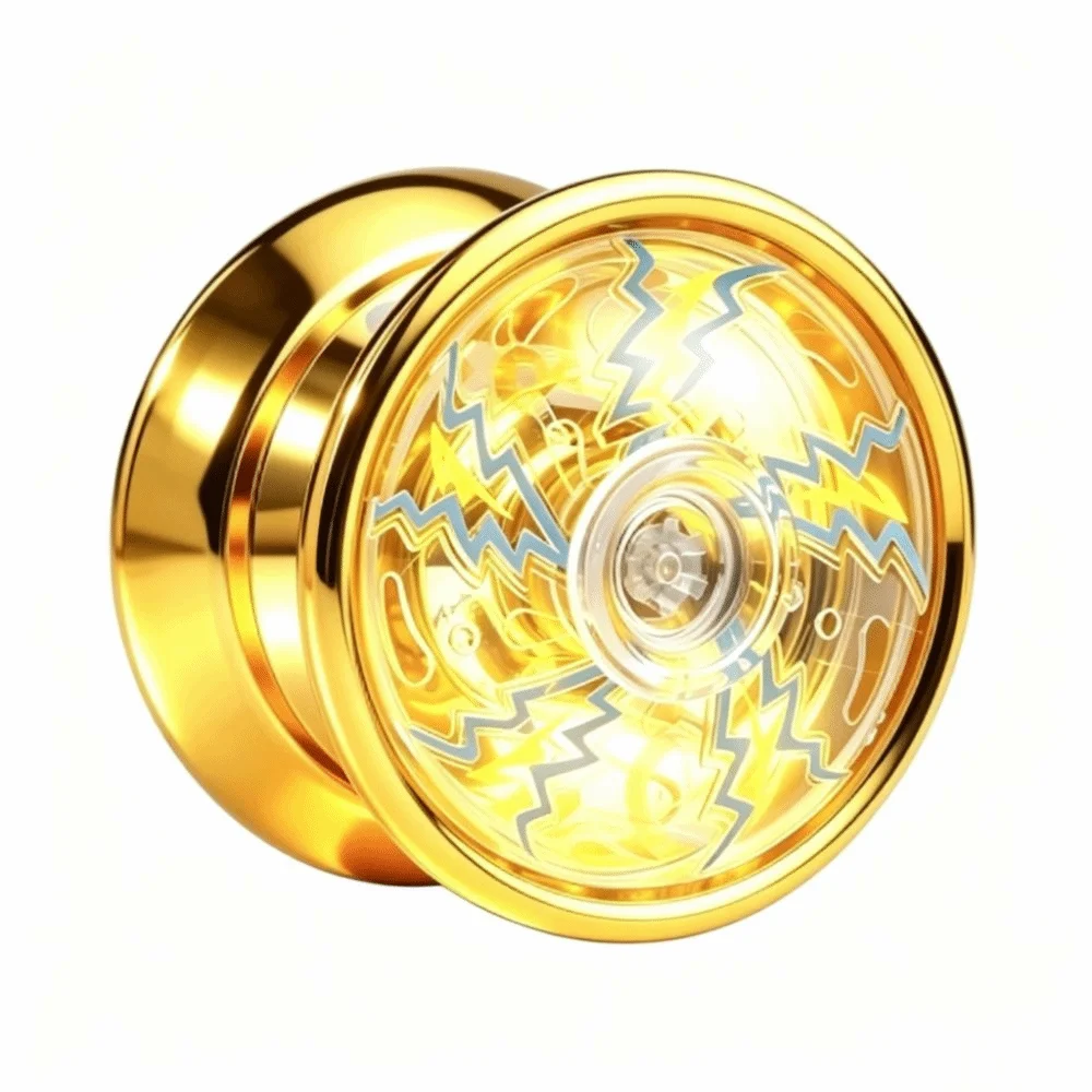 Gift KK Bearing Yo-Yo Anti-drop Finger Guard Glowing Yoyo Spare Parts Led Light-Up Yo-Yo Parties