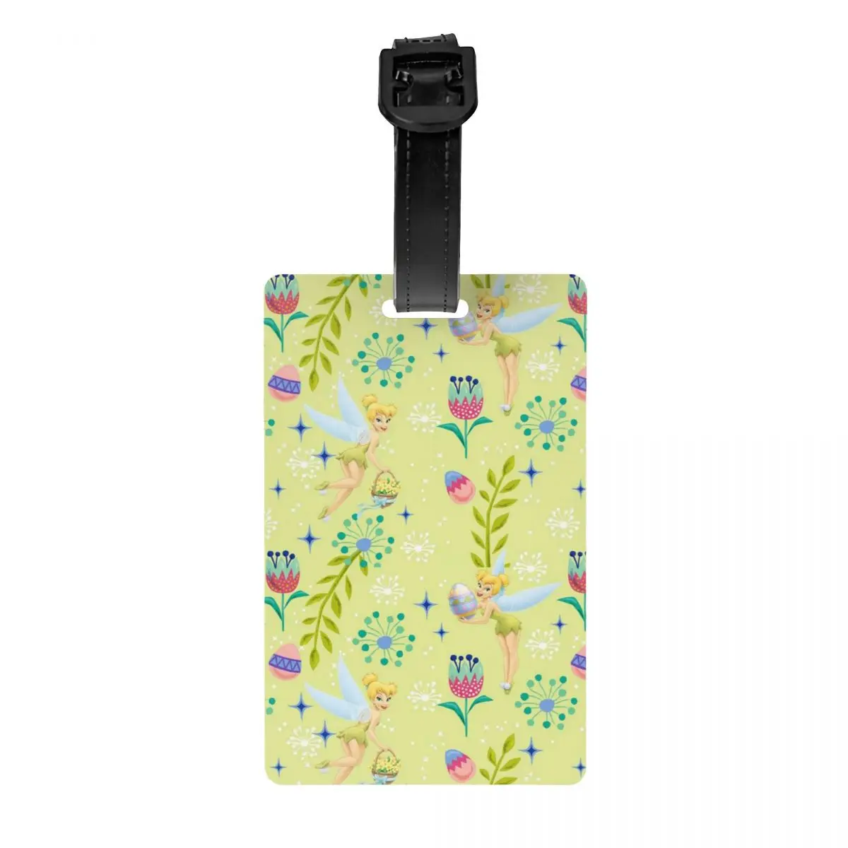 

Custom Tinker Bell Cute Cartoon Luggage Tag for Travel Suitcase Privacy Cover ID Label