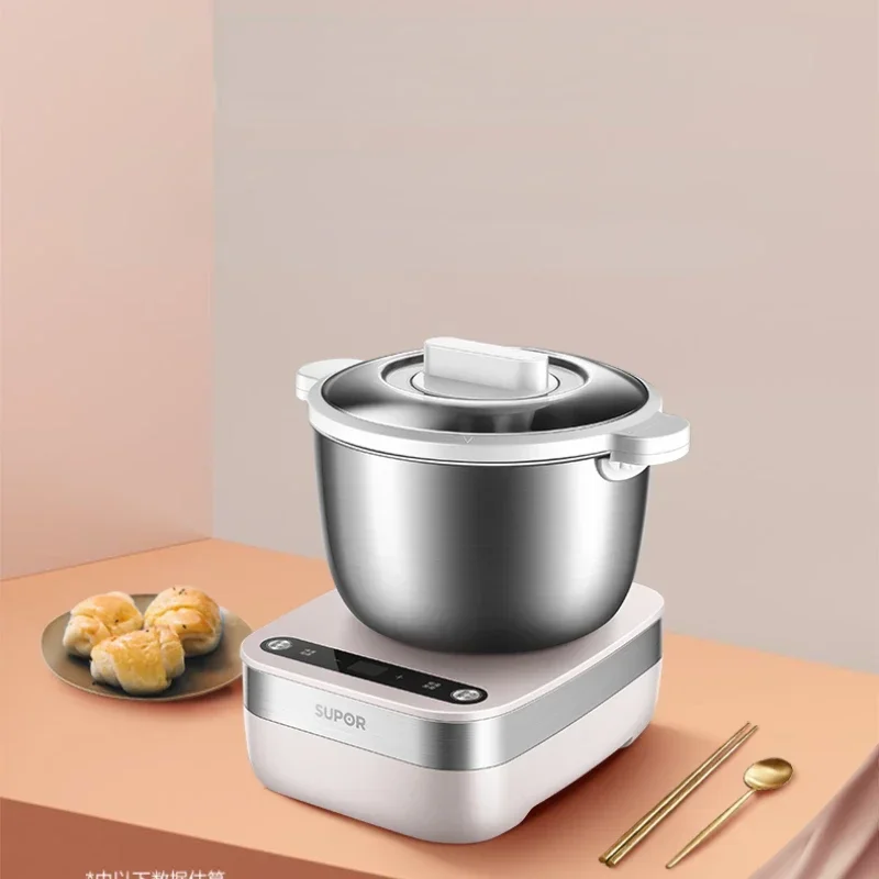 Flour-Mixing Machine Household Small Automatic Dough Mixer Flour Fermentation Wake-up Noodles and Noodles Shortener Stand Mixer