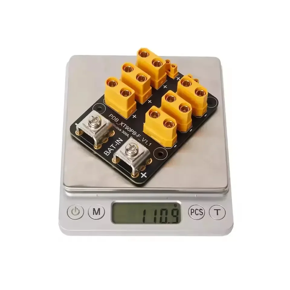 HolyBro Power Distribution Board (PDB) 300A with Top Entry and Side Entry for RC Drone Builds and Power Management