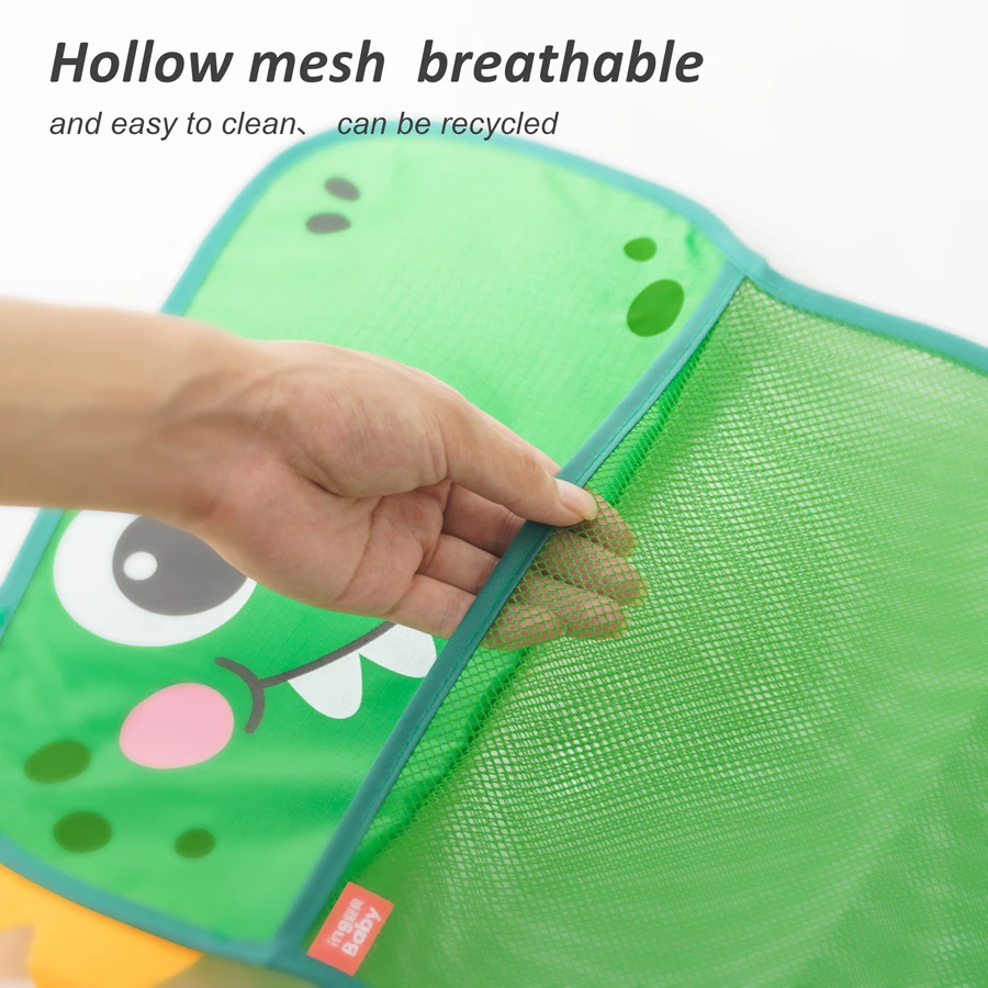 Mother Kids Baby Bath Toys Storage Bag Strong Suction Cups Bath Game Bag Bathroom Organizer Water Toy Baby Items