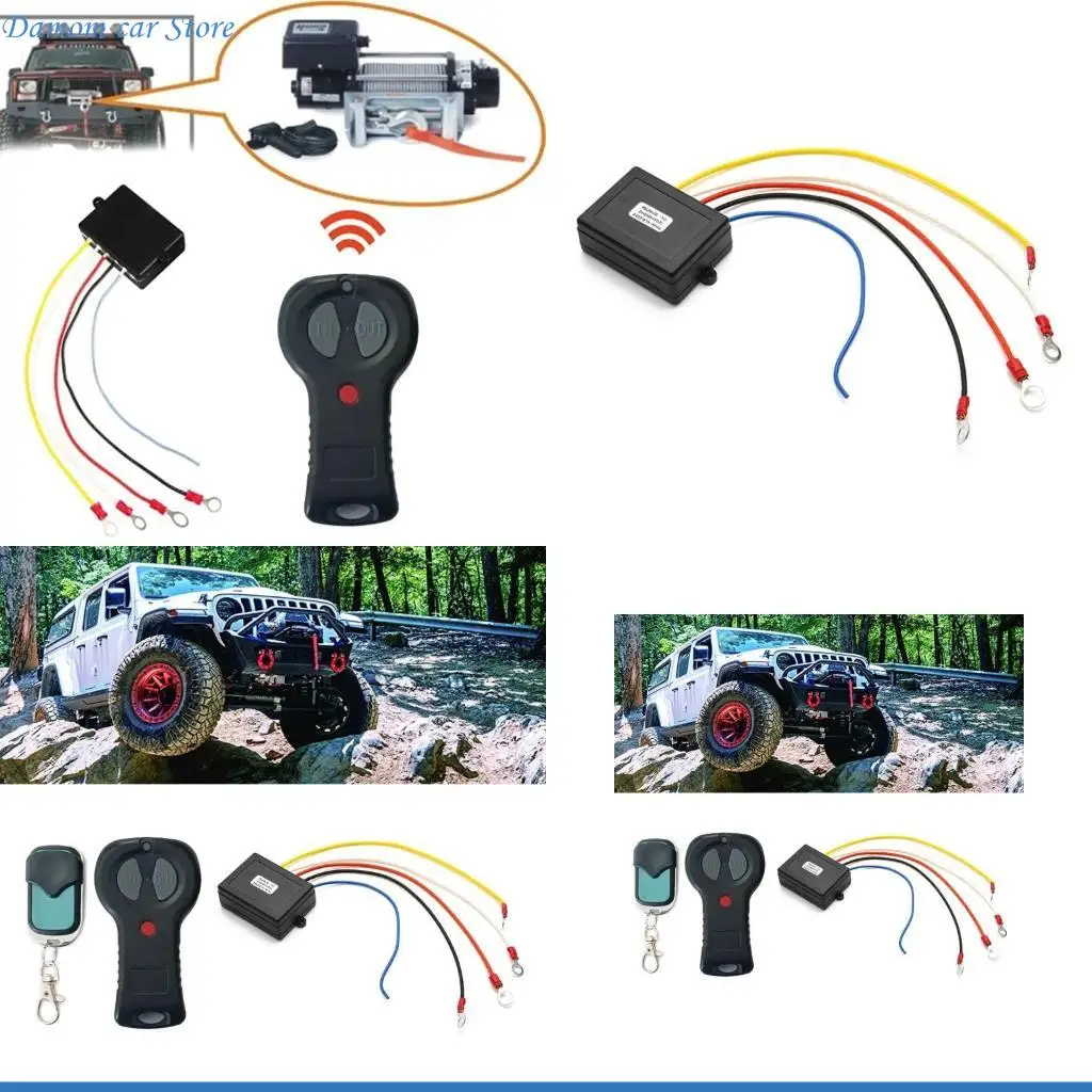 

A2UC Switch Controller для ATV внедорожник Auto Winch DC12V 433 МГц комплект дистанционного управления
