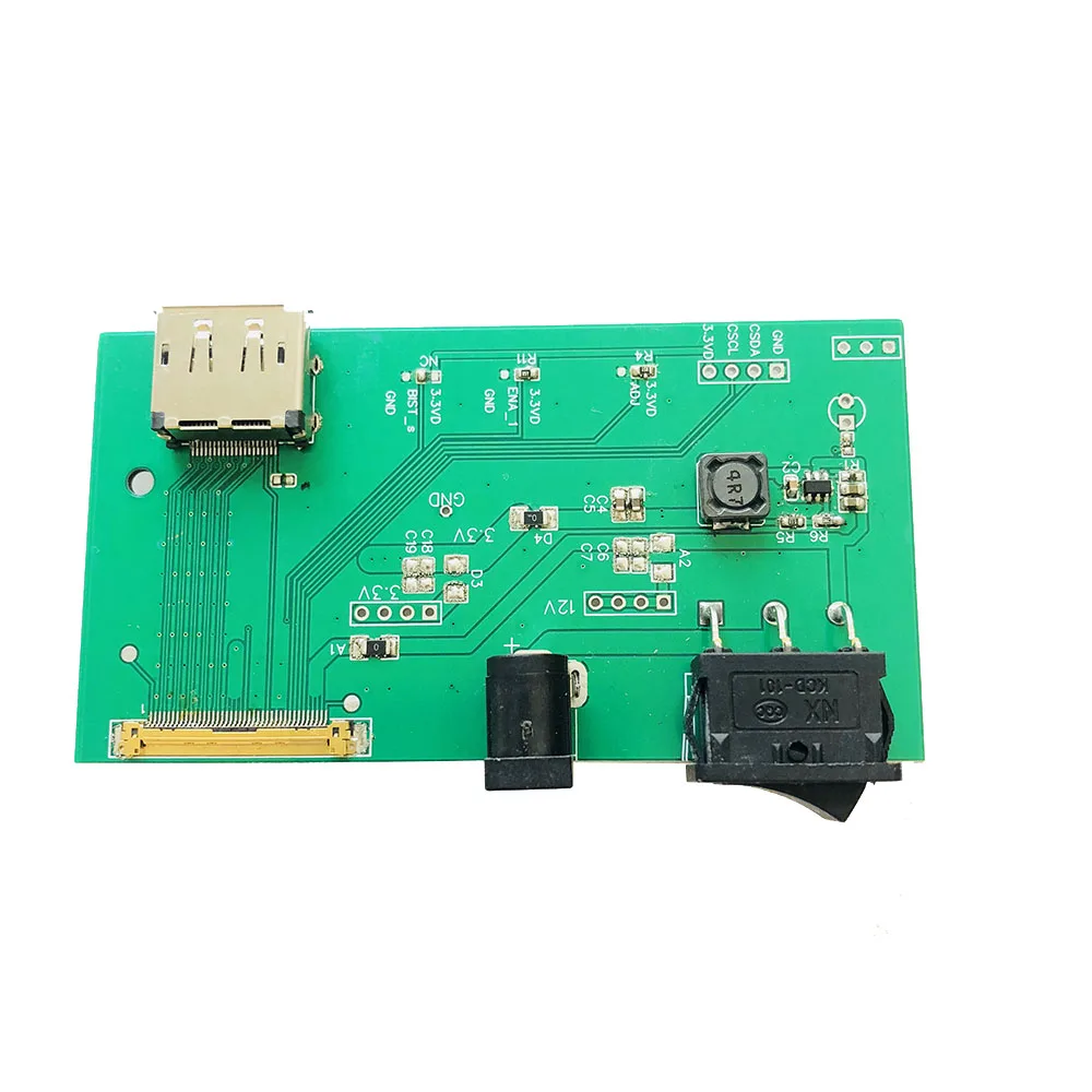 DP to eDP direct connection board burn-in lighting test fixture notebook 4K LCD screen driver  mini LED