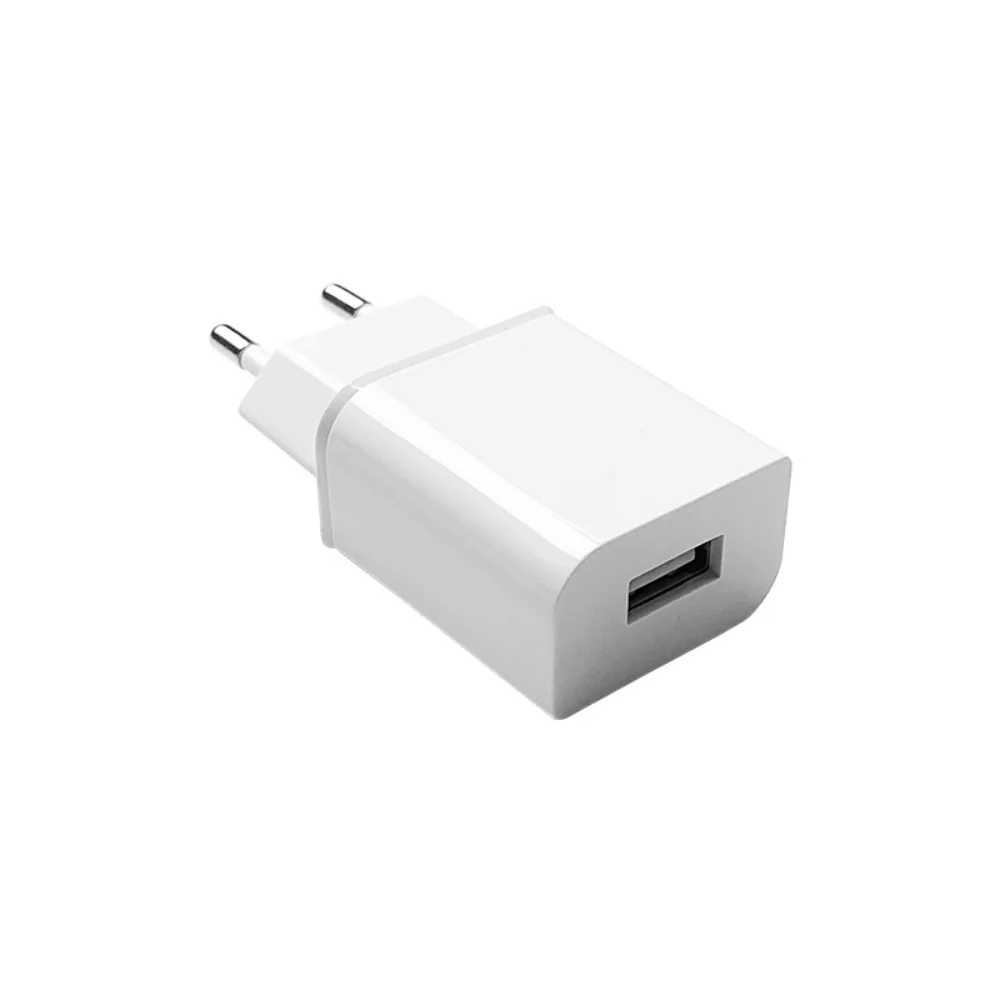 10.5W USB Wall Charger EU Plug 5V 2.1A CE Certified Portable Travel Power Adapter AC Charger for Kindle TV Soundbar Earbuds