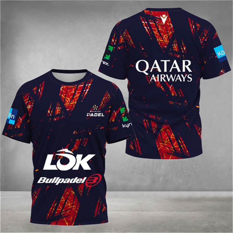 

Fashion new Men's Quick Dry Tennis T-Shirt Summer Loose Padel Clothing Outdoor Badminton Running T-Shirts Sport Short Sleeve top
