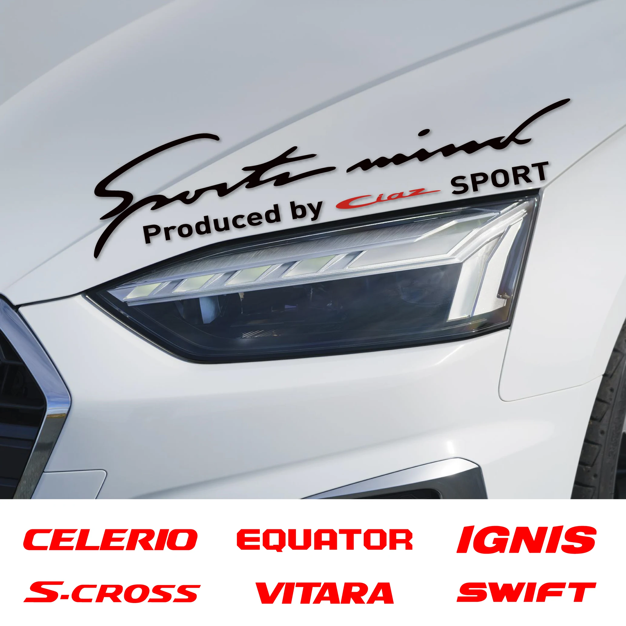 

1 шт. Светоотражающая наклейка на автомобильную лампу для GRAND EQURTOR ERTIGA CELERIO SCROSS CIAZ SAMURAI IGNIS SWIFT JIMNY