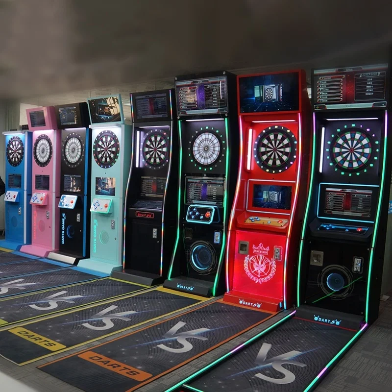 Factory Direct Sale Dart Machine Electronic Dart Board Club Multiplayer Coin-operated Sports Dart Game Machine for Tavern Bar