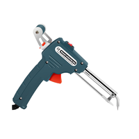 ABNC-Electric Soldering Iron 60W Hand-Held External Heating Automatically Send Tin Welding Repair Tools EU Plug