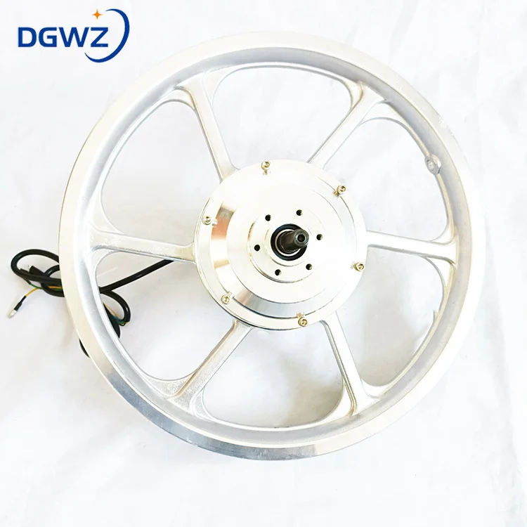 Customized High Torque 24V/36V/48V 350W 16 Inch Brushless Gear Hub Motor Aluminum Alloy Electric Bicycle Hub Motor