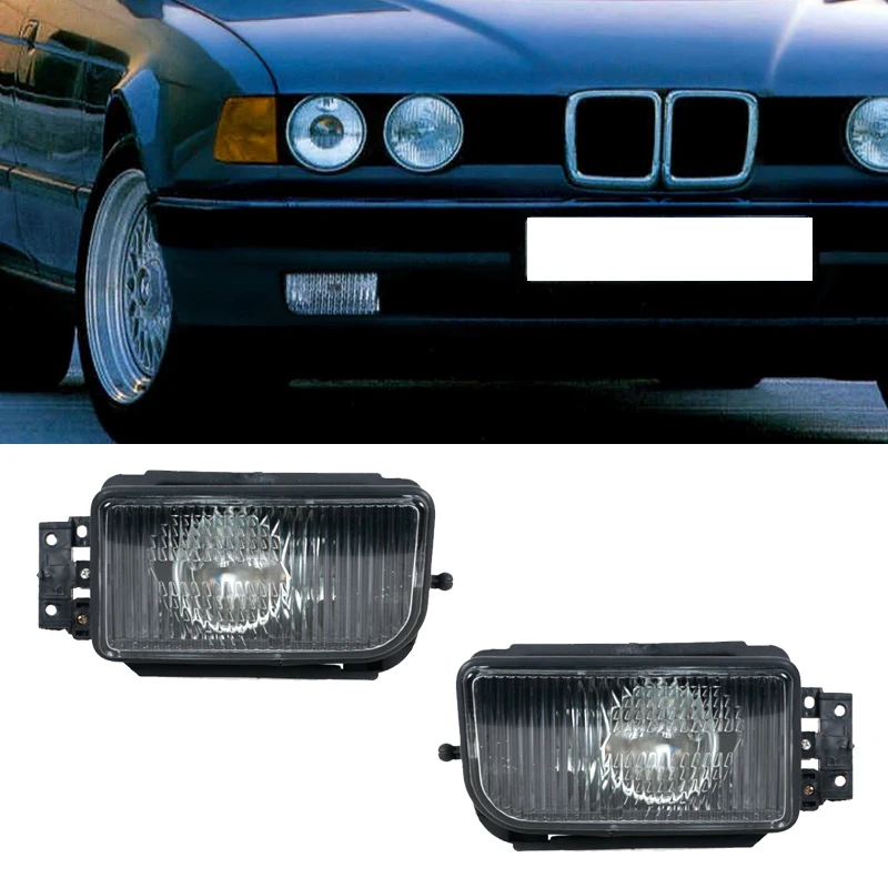 Bez żarówki do BMW serii 7 E32 730i 735i 740i 750i 1988 1989-1994 Światło przedniego zderzaka Światło przeciwmgielne Światło do jazdy dziennej