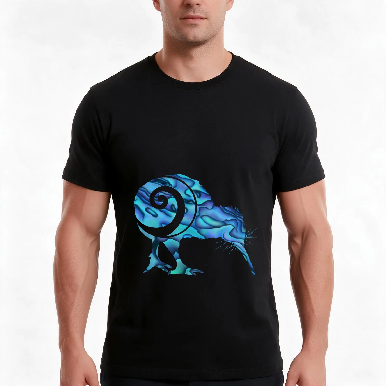 Paua Kiwi T-Shirt Summer Casual Cotton Tee Oversized Streetwear Tops Vintage Graphic Print Loose Fit Short Sleeve