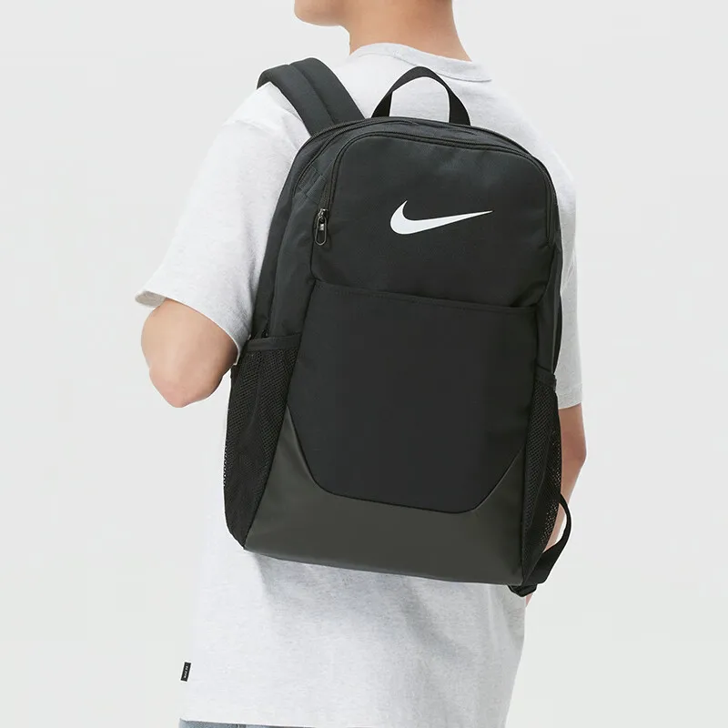 Nike Men's Bag Women's Bag 2026 New Sports Bag Student Schoolbag Leisure Bag Backpack Backpack IB4408-010