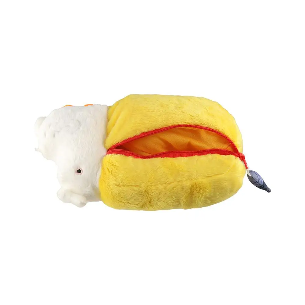 Коробка для канцелярских принадлежностей Пеликан Пенал Настольный держатель для канцелярских принадлежностей Плюшевая сумка для ручек на молнии Мягкая сумка для карандашей с героями мультфильмов в корейском стиле