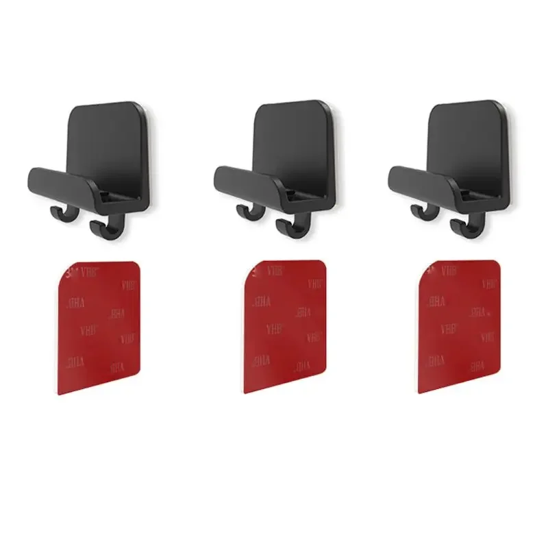 3x Universal Cellphone Tablet Holder Wall Mount stand for iPad support Storage cables and home Hook hanger