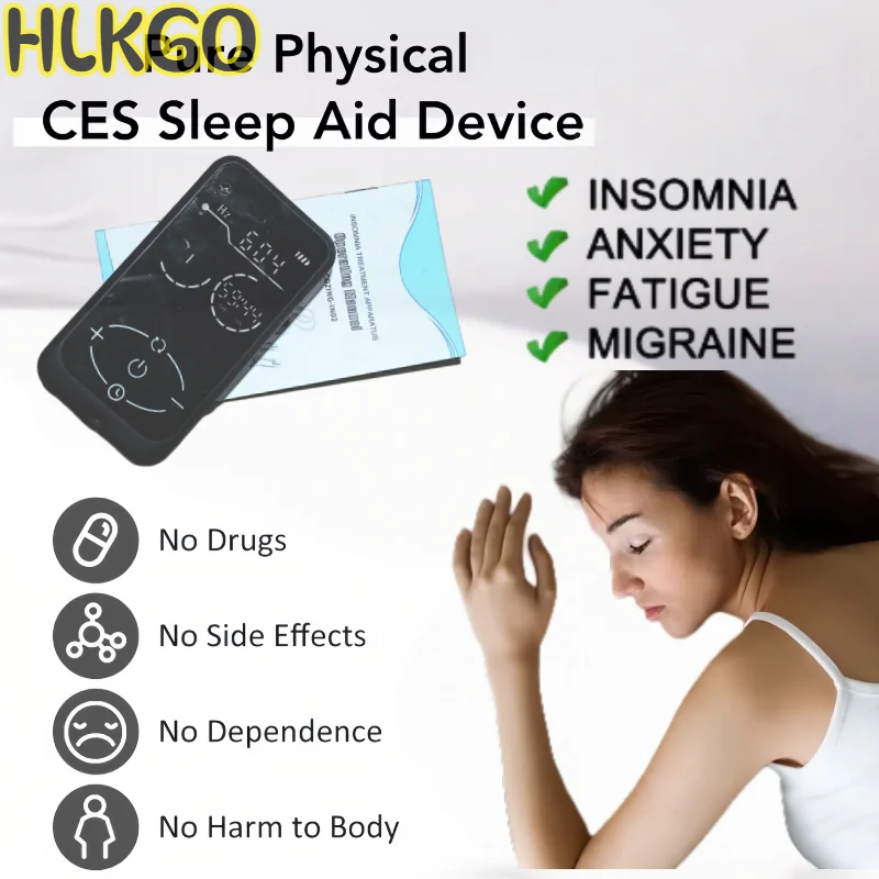 

Vagus Nerve Stimulation Sleep Therapy, Ear Clip Device for Fast Sleep and Anxiety Depression Management