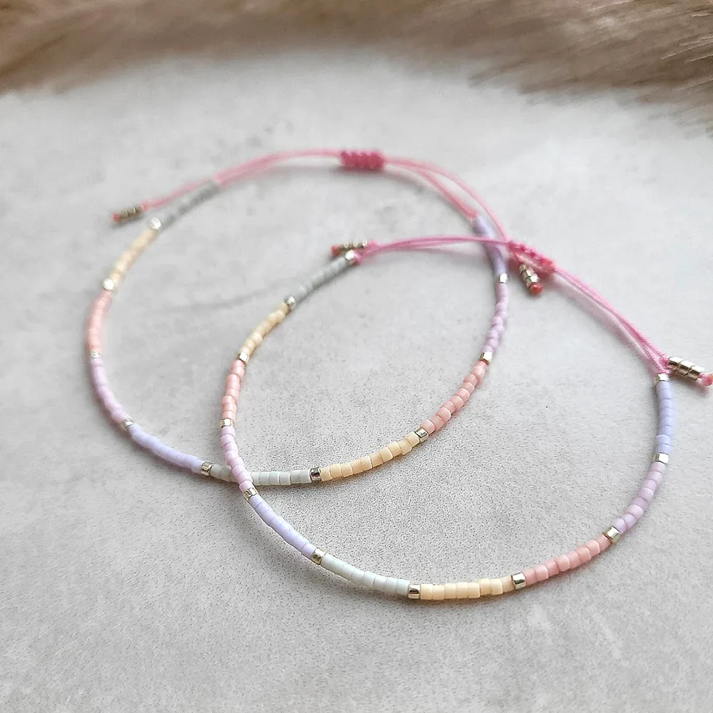 KKBEAD Miyuki Bracelets Dainty Autumn and Winter Style Bracelet for Women Friend Gift Jewelry Pulseras Mujer