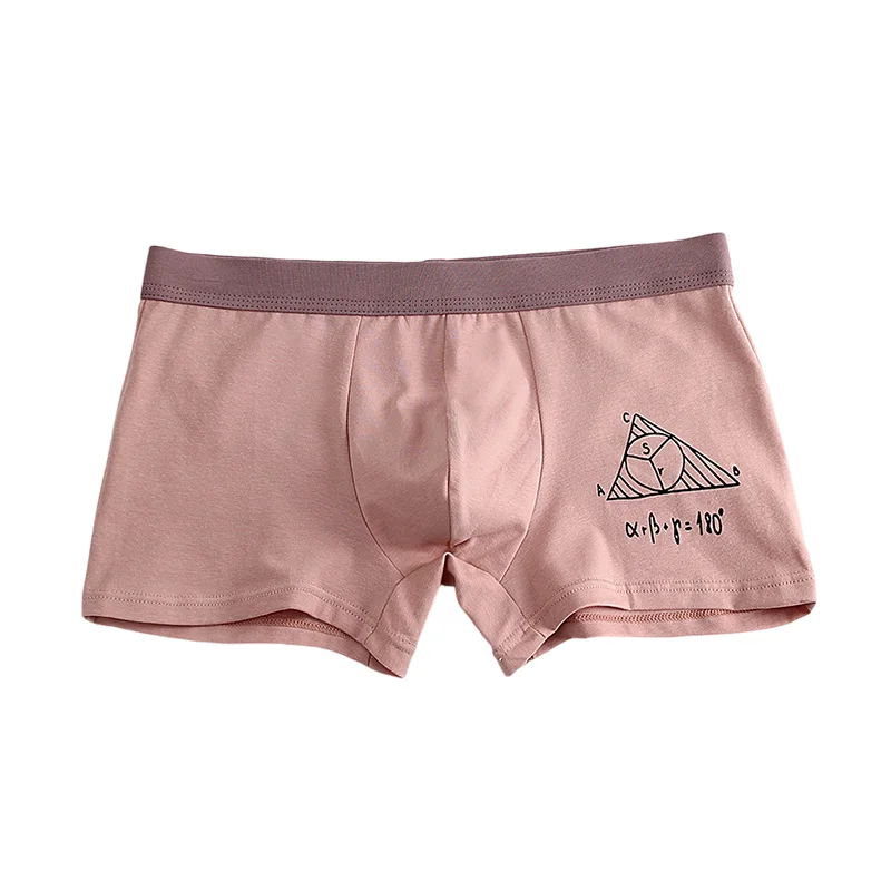 Pure Cotton Boxer Briefs for Boys in Puberty, Breathable Sports Underwear for Middle and High School Boys, Antibacterial Boxer S