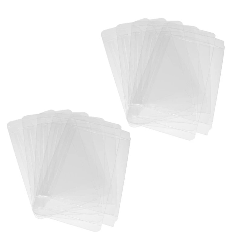 Pack of 10pcs Plastic PET Transparent Clear Box Game Cartridge Protectors Cover Case for N64 Game Cards Protections