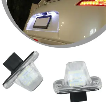 適用於 T4(1990-2003)、Transporter Syncro(1993-2004)、Transporter (TR)(1991-2004)的 2 個 LED 車牌燈,無故障許可證 12 最佳銷售 t4 大眾 - №3