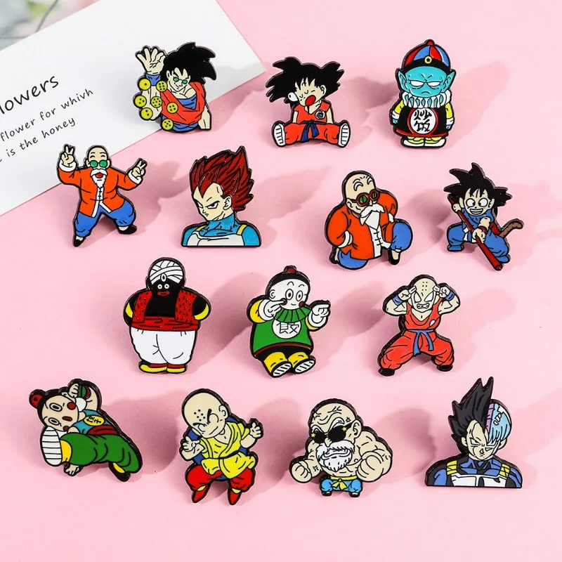 

Creative Anime Brooch Fashion Popular Enamel Pin Metal Badge Jewelry Clothing Backpack Accessories Birthday Gift for Friends