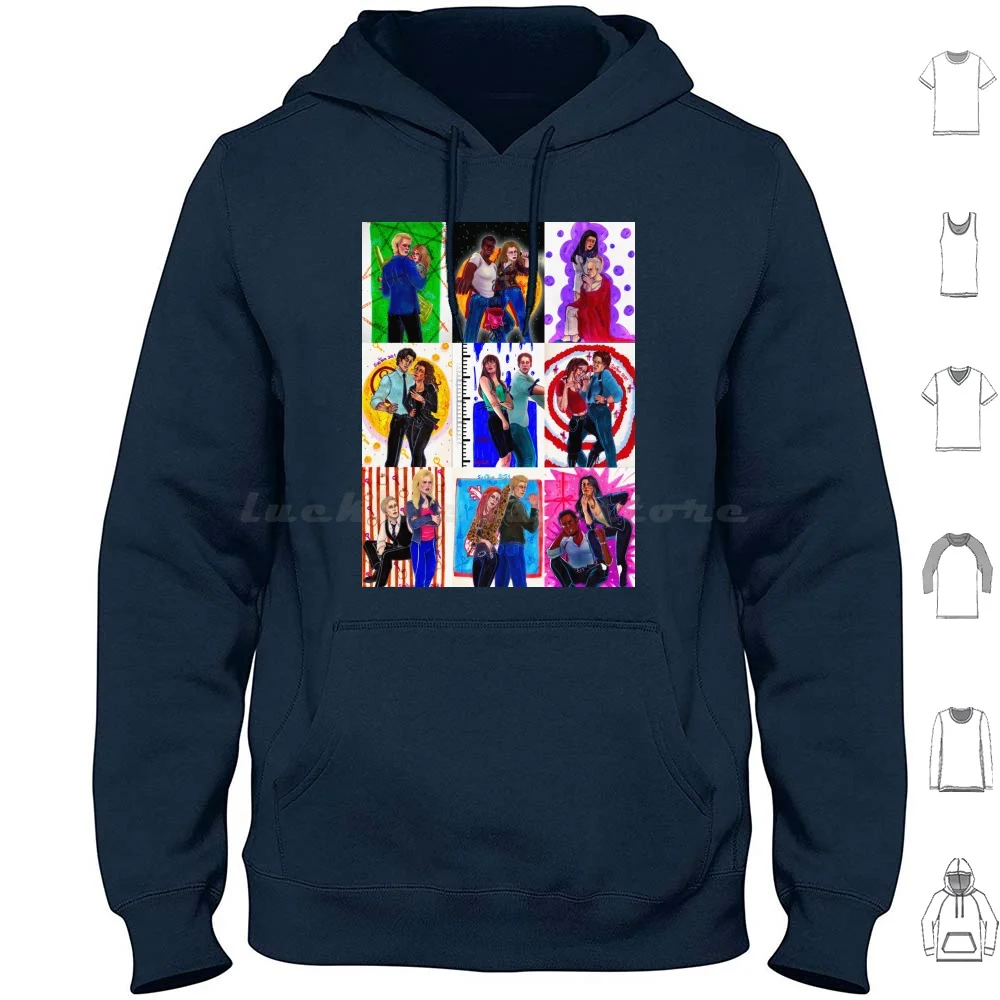Saw Characters Sudadera con capucha de algodón de manga larga John Kramer Lawrence Gordon Diana Gordon Daniel Rigg Allison Kerry Mark Hoffman