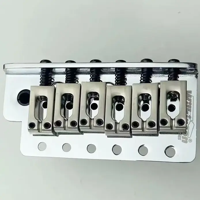 

Wilkinson WOV04 Vintage Electric Guitar Tremolo Bridge Chrome Silver for Guitar Parts & Accessories