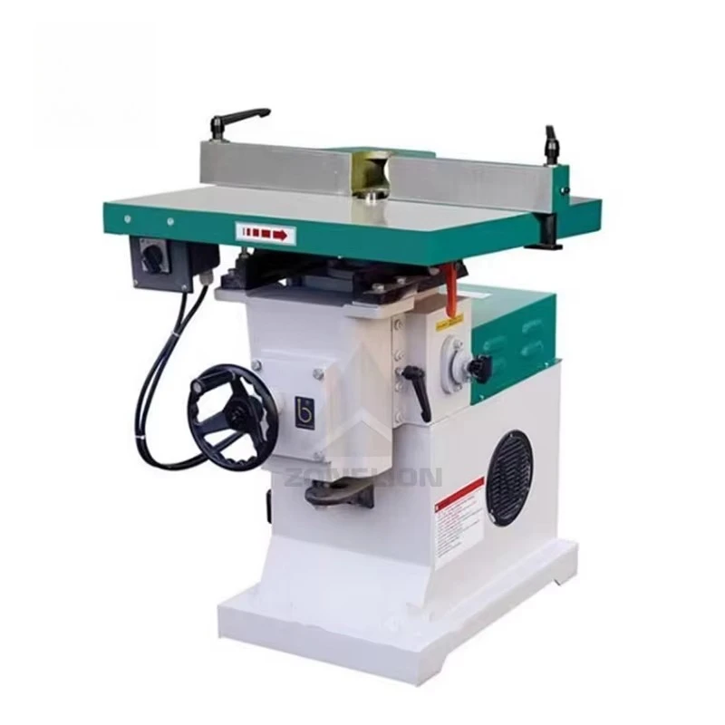 Woodworking Machine Spindle Shaper Moulder Acrylic Furniture Trimming Slotting Cutter Moulder Milling Machine Feeder