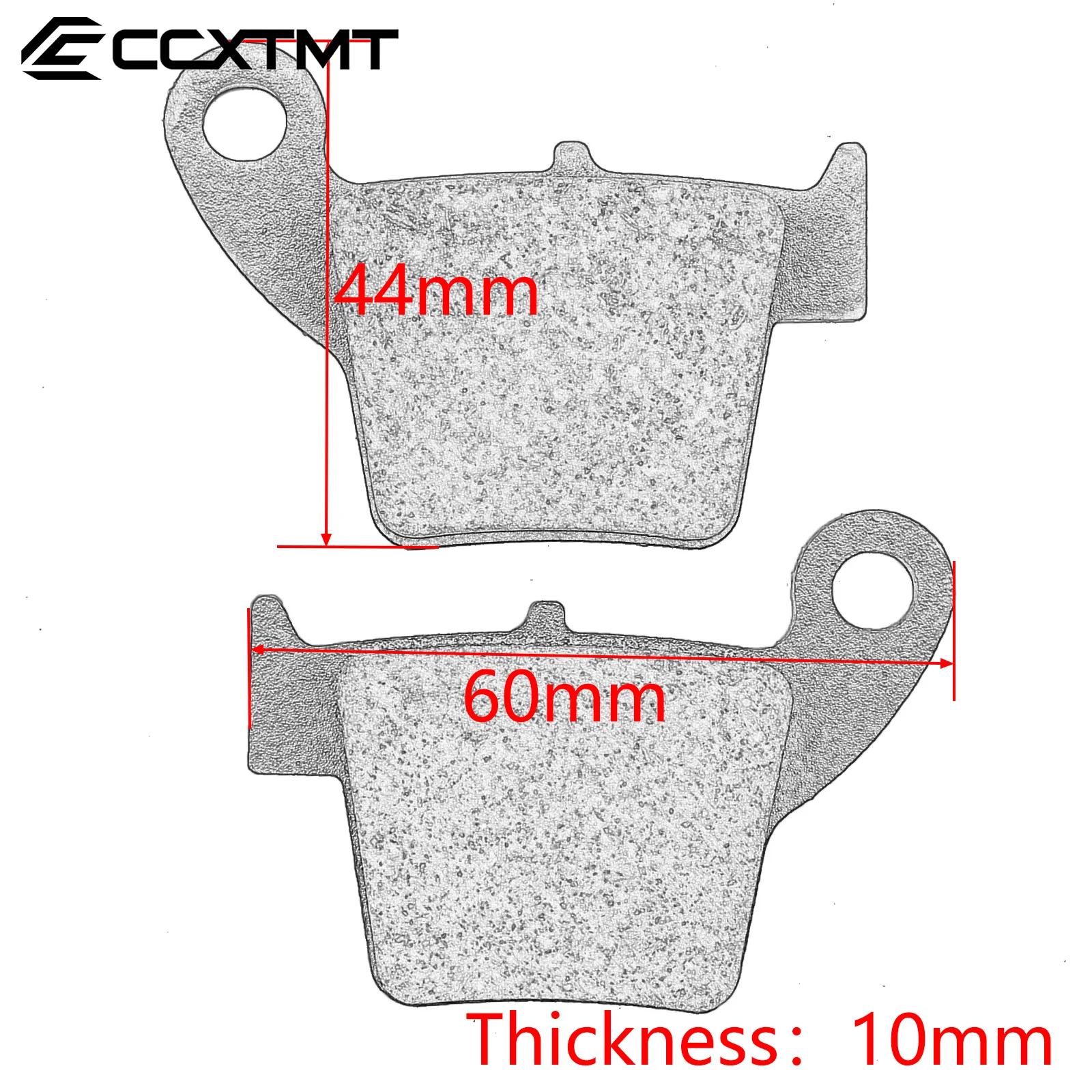 Front and Rear Brake Pads Disks For Honda CR125R CR250R CRF CRF250RX CRF450RX CRF250R CRF450R CRF250X CRF450X CRF450RL RCF450RWE view 3