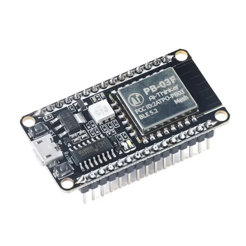 2pcs Original Genuine PB-03F-Kit Development Board Bluetooth BLE5.2 Module PHY6252 Chip PCB Onboard Antenna