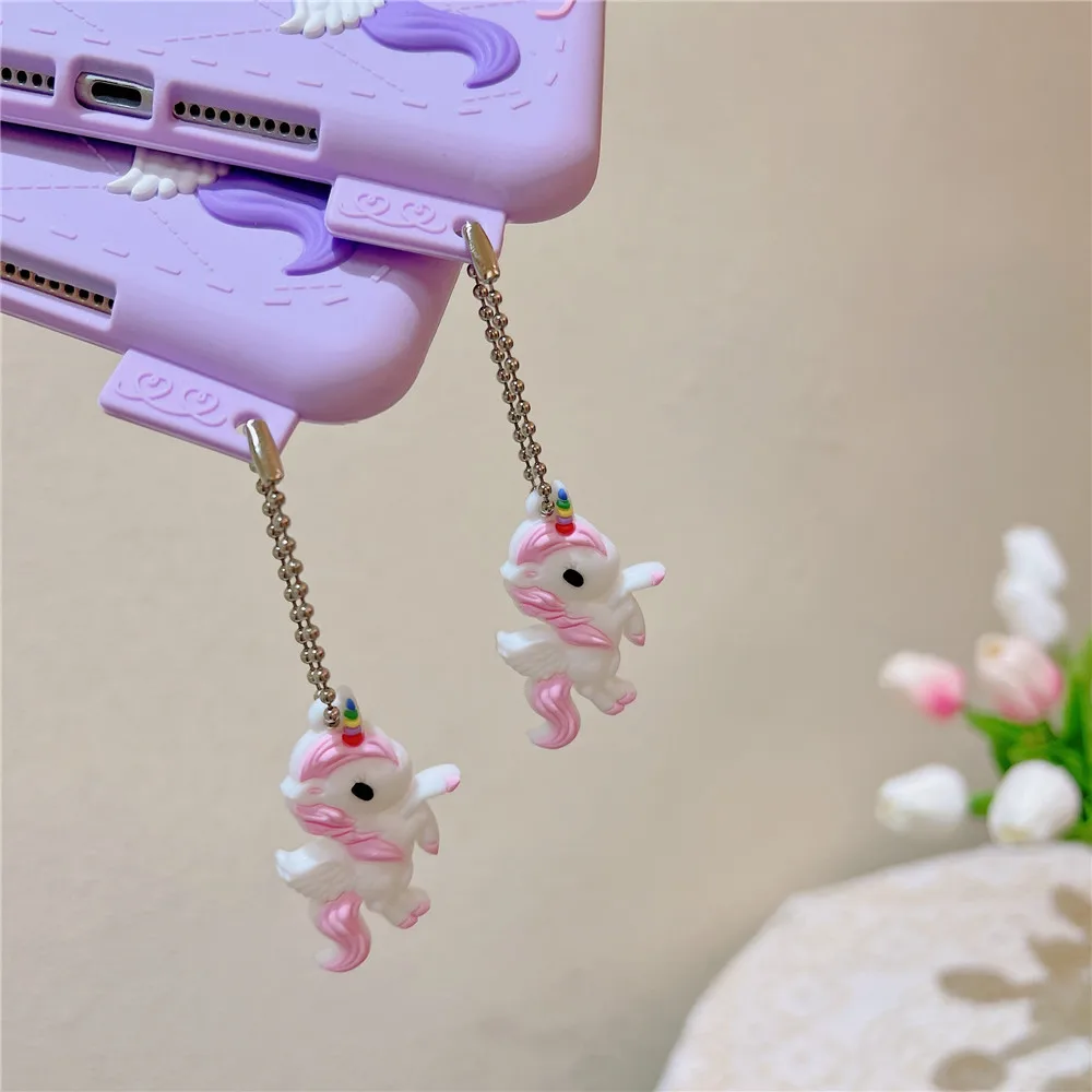 حافظة لجهاز ابل ايباد برو 10.2in 2020 من السيليكون ، حافظة لجهاز ايباد ميني 4 5 6 لاجهزة ايباد 2 3 4 ، حافظة للاولاد والبنات