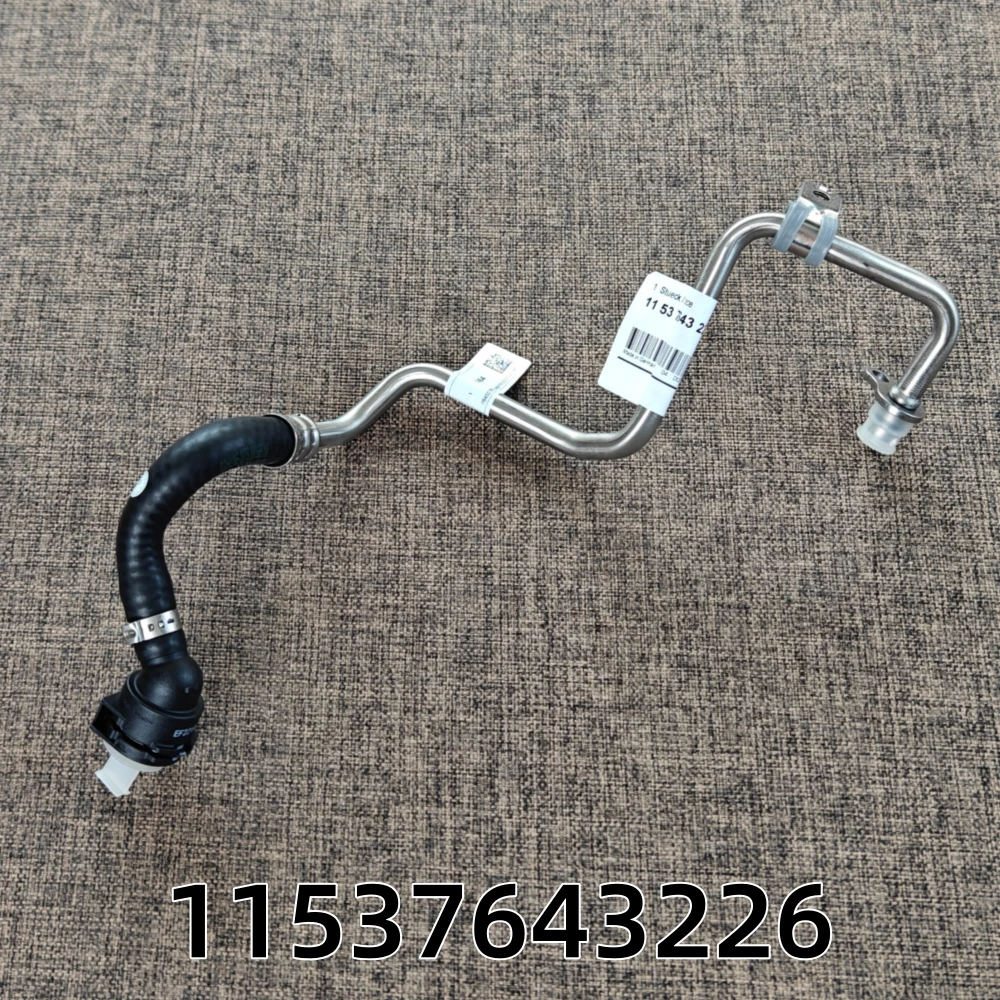 11537643226 Auto Parts Turbocharger Coolant Hose for BMW F20 F30 F35 G20 G30 G31 G38 G11 G12 G01 G08 1153 7643 226