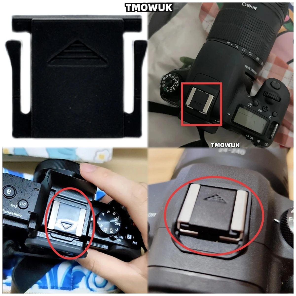 

For Canon EOSIV 5DS R 5DSIIIII 5D 6D Mark II 6D Hot Shoe Cover Camera Accessories Cap Protector Rebel 5D Mark