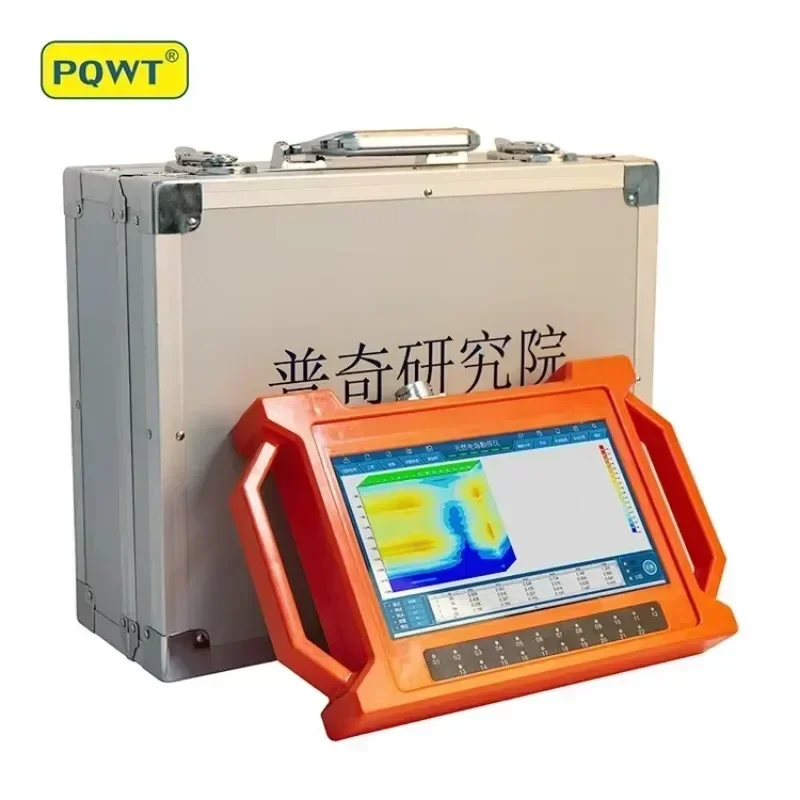 PQWT GT150A مسح الفيزياء الجغرافية متعدد القنوات 150 متر كاشف مياه البئر مكتشف المياه الجوفية