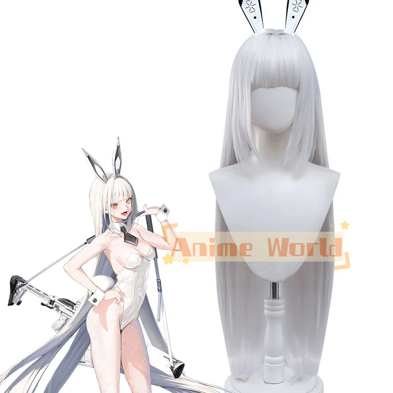 

Goddess of Victory: Nikke Blanc Bunny Girl Cosplay Wig