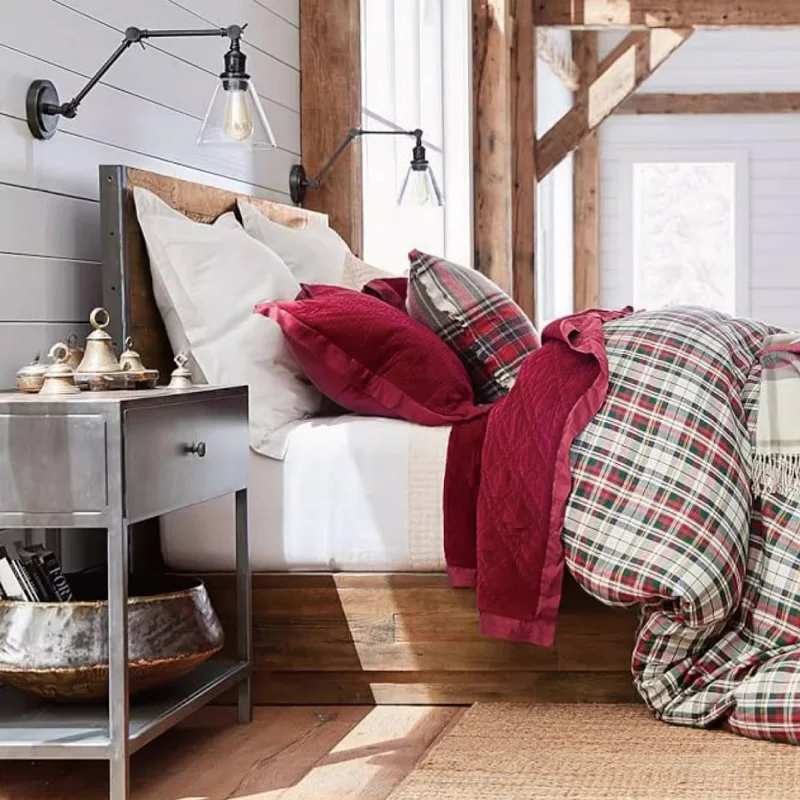 E27 Long Arm Foldable Wall Lamp Study Telescopic Learning Reading Bedside Lamp Modern Simple Bedroom Glass Wall Lamp