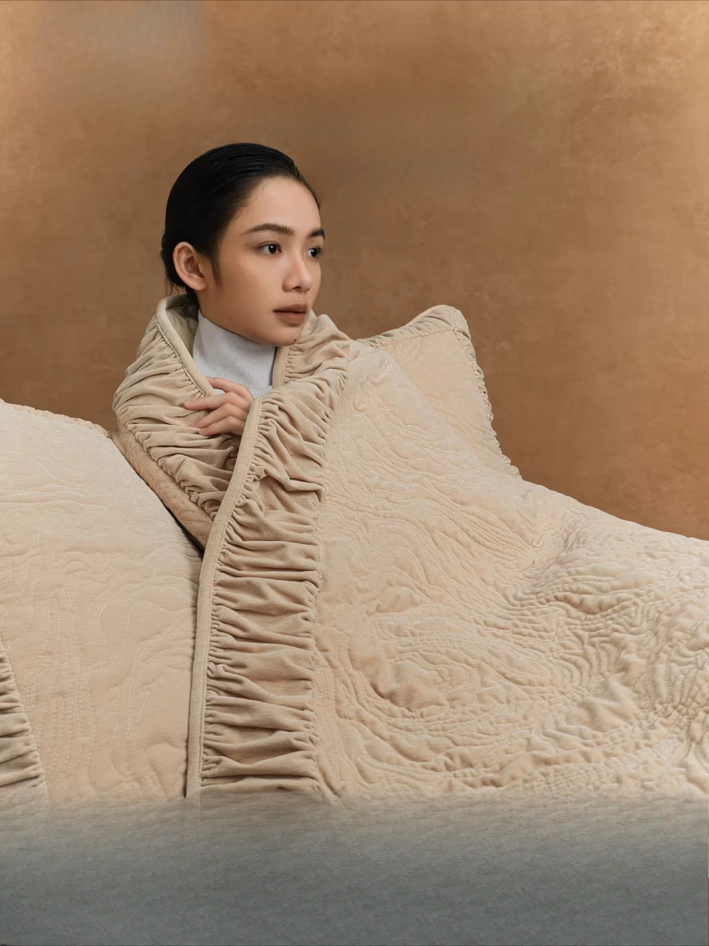 Blanket Light Luxury Premium Sofa Pillow Lunch Break Bed Sleeping Blanket