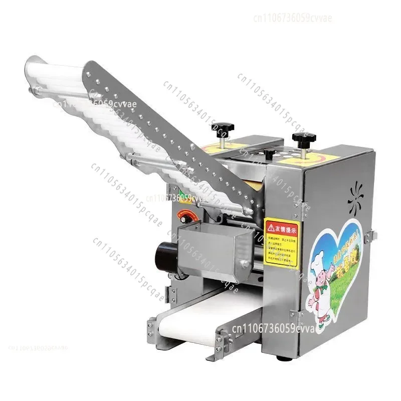 Automatic Commercial Dough Rolling Pasta Noodle Maker for Dumpling Wrappers 110V/220V