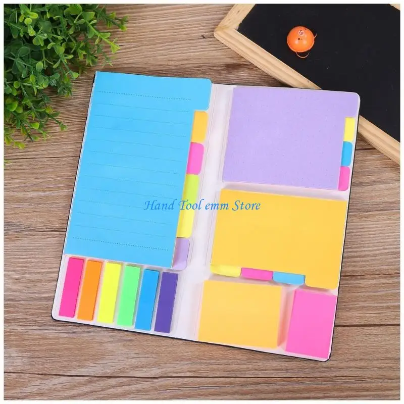 H37F مخطط لاصق الملاحظة تعيين دفتر مجلة جلدية من جلدية. #2