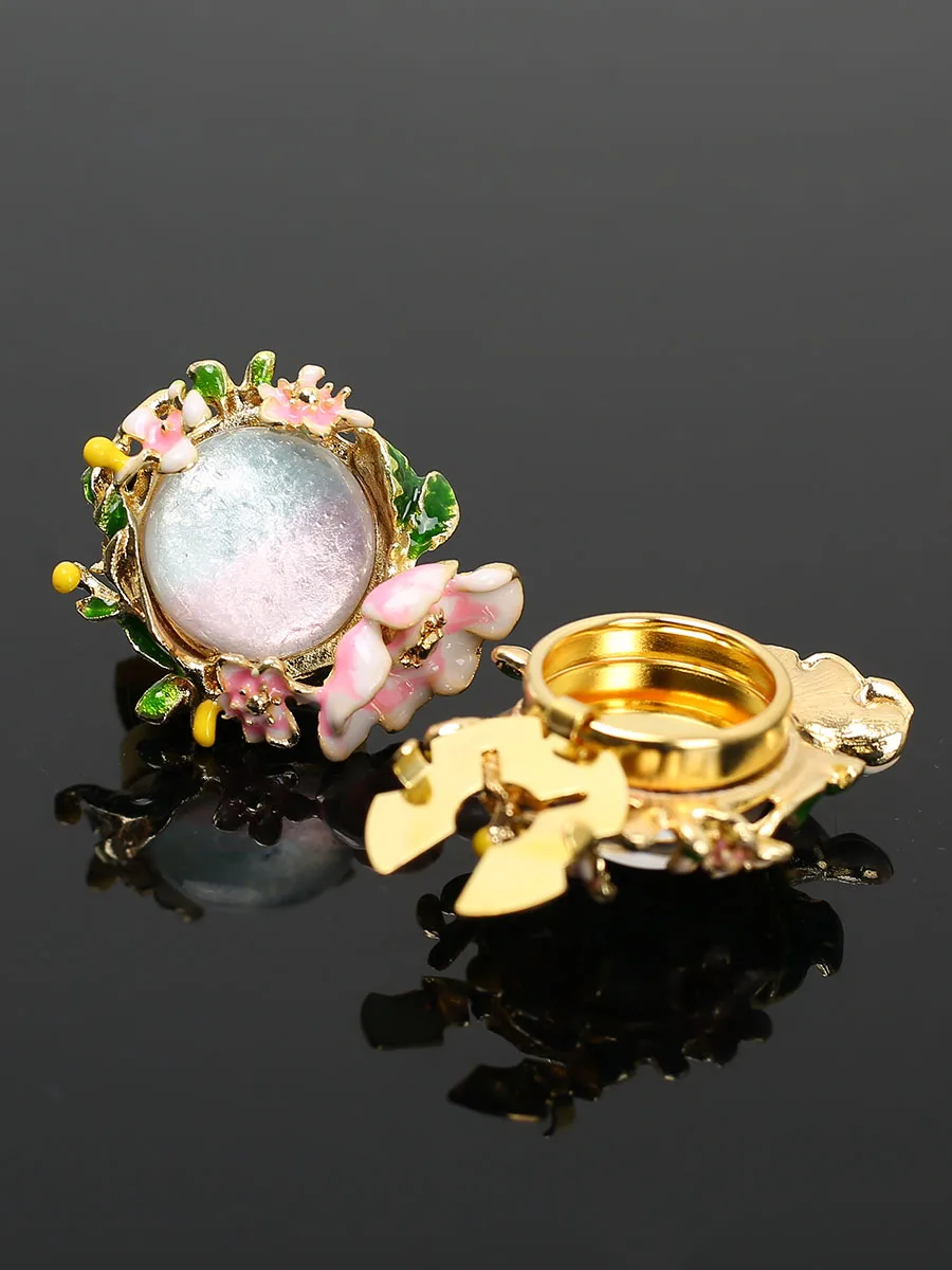 

2pcs Button Covers for Shirt Luxury Sleeve Button Copper Cufflinks Round Two-color Buttons No Sewing Button Clip Birthday Gift